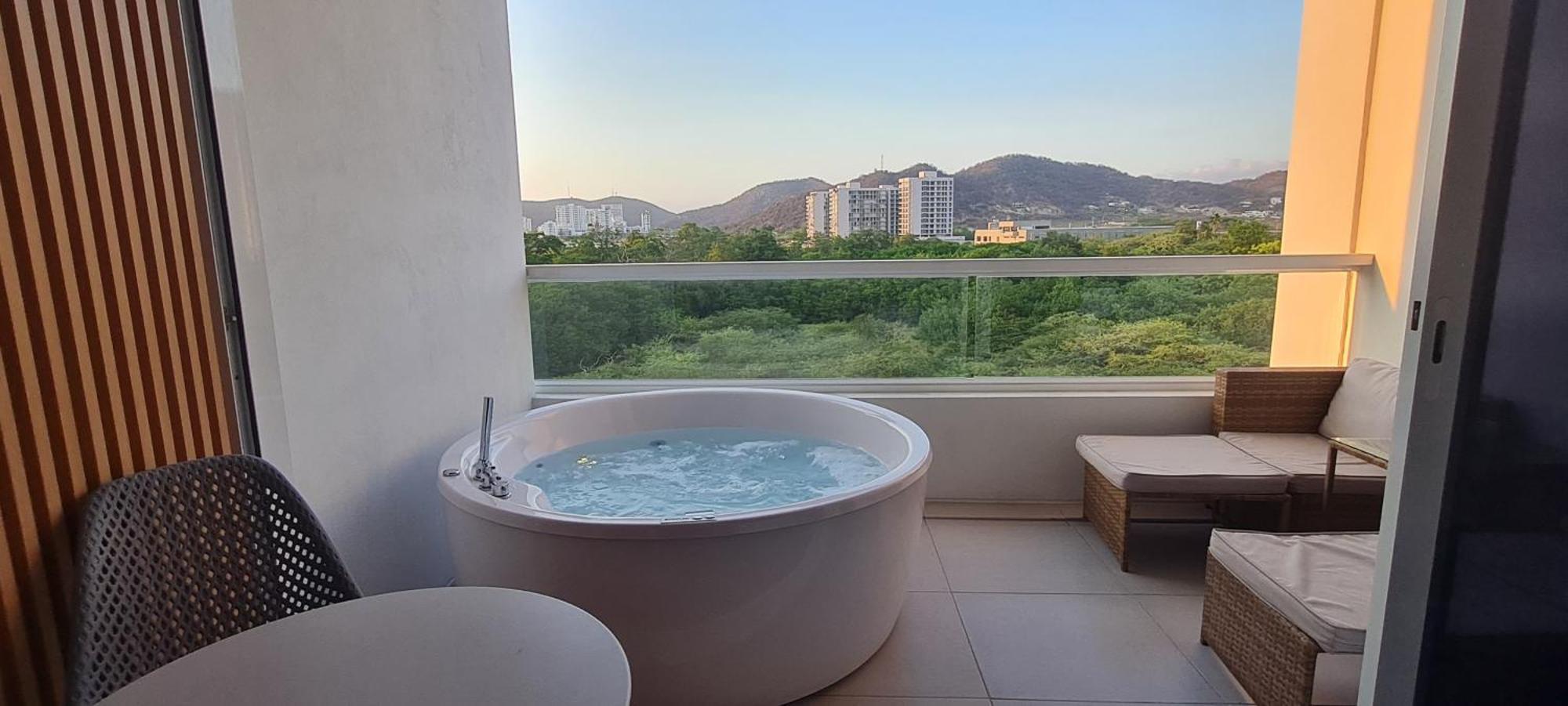Modern Suite Jacuzzi Steps To Beach And Breathtaking Nature View In Bello Horizonte Santa Marta  Eksteriør bilde