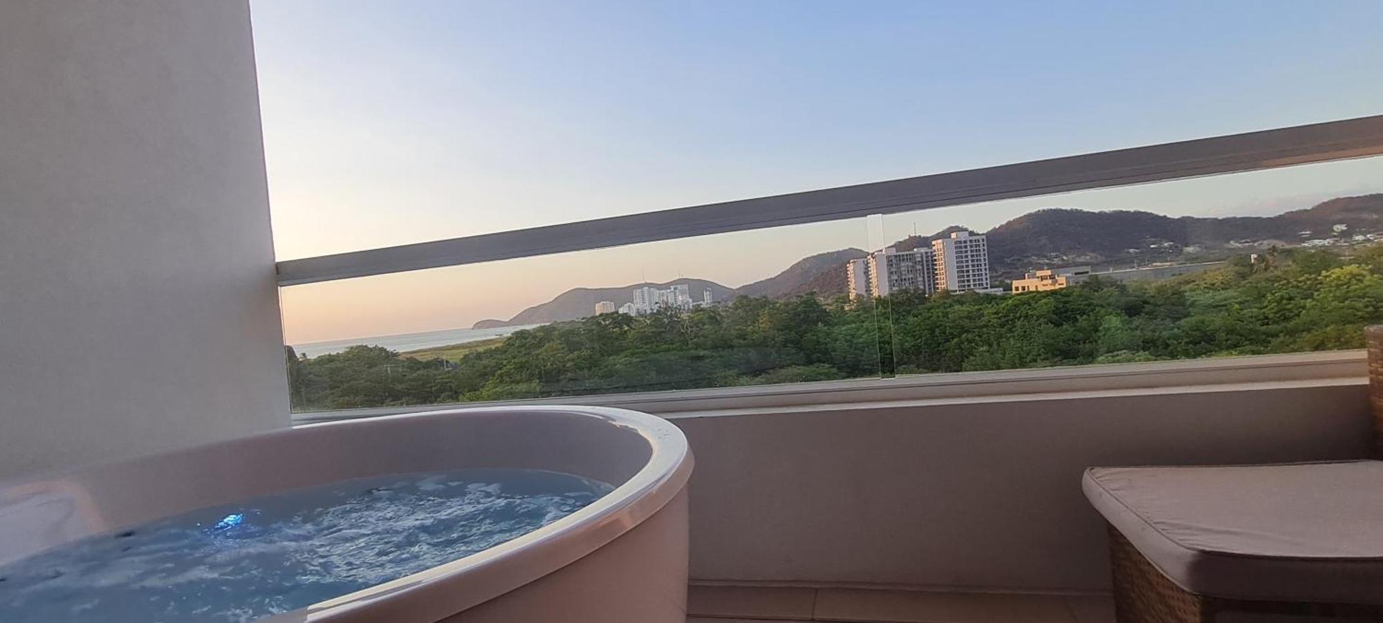 Modern Suite Jacuzzi Steps To Beach And Breathtaking Nature View In Bello Horizonte Santa Marta  Eksteriør bilde